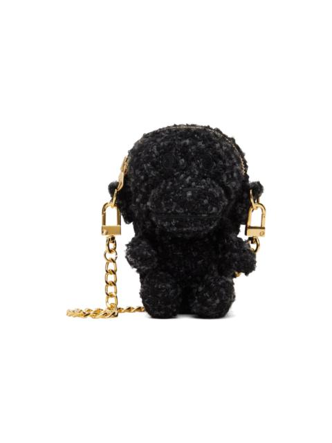 A BATHING APE® Black Tweed Baby Milo Bag