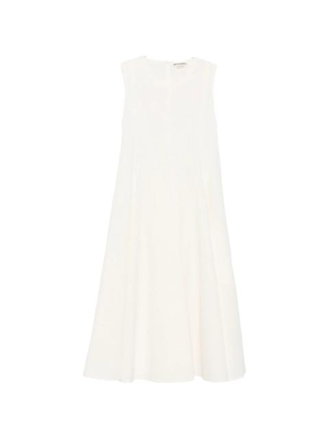 JW Anderson Jw Anderson Bow-detail Sleeveless Midi Dress