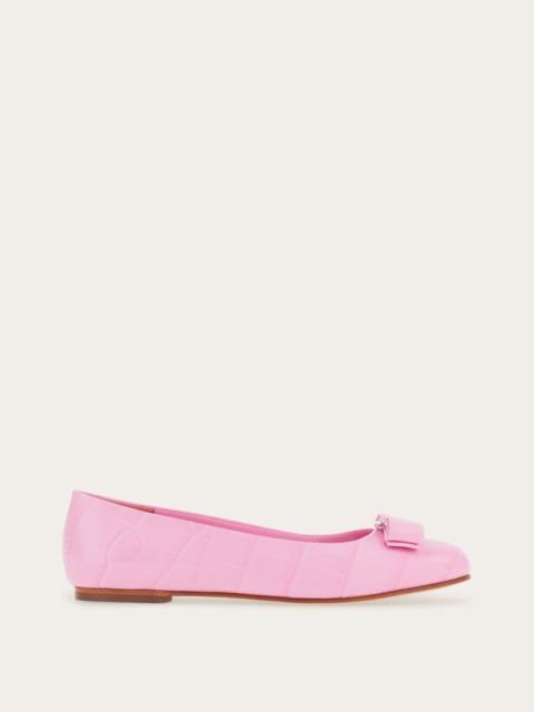 FERRAGAMO VARA BOW BALLET FLAT