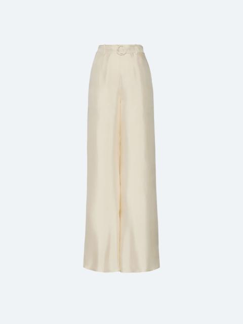 LAPOINTE Silky Twill Wide Leg Pant