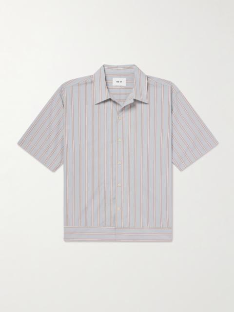 NN07 Reed 5322 Striped Supima Cotton-Poplin Shirt