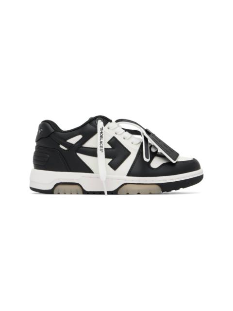 Off-White Black & White 'Out Of Office' Calf Leather Sneakers