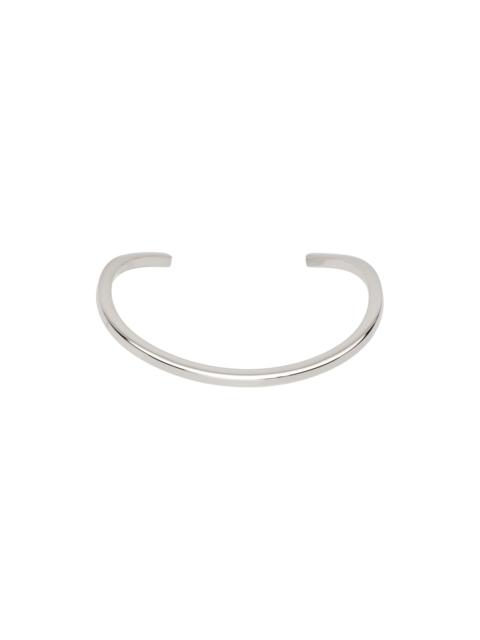 Silver Minimal Wire Cuff