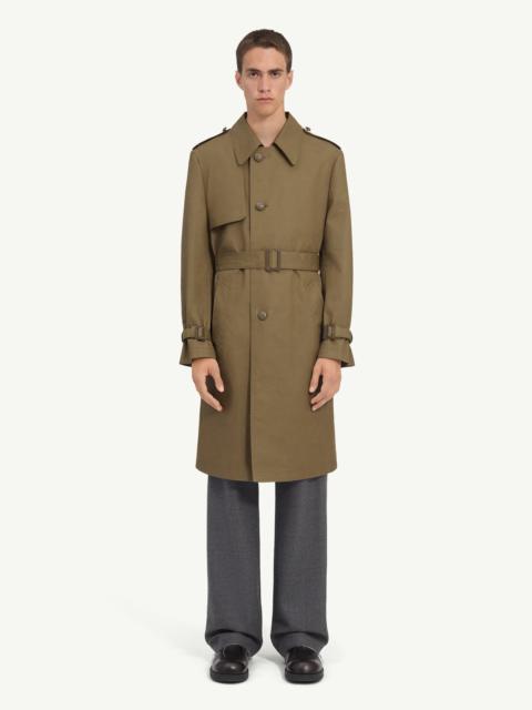 MM6 Maison Margiela Coated cotton trench coat