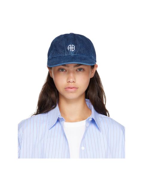 ANINE BING Navy Jeremy Baseball Cap