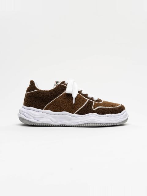 Maison MIHARAYASUHIRO "WAYNE" OG Sole Chenille Embroidey Canvas Low-top Sneaker