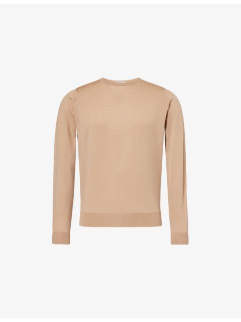 JOHN SMEDLEY Lundy Crewneck Merino-Wool Jumper
