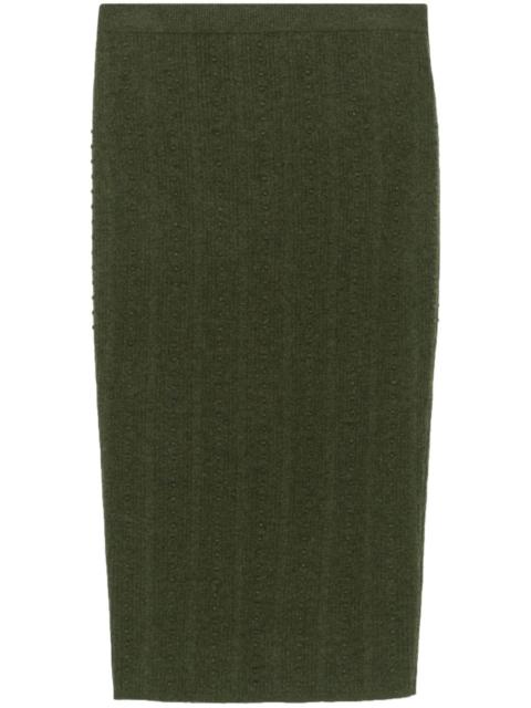 FABIANA FILIPPI Platinum midi skirt