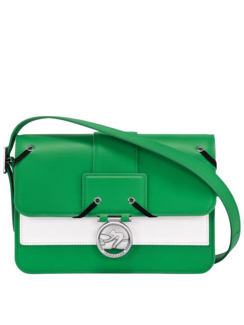 Box-Trot M Crossbody bag Lawn - Leather