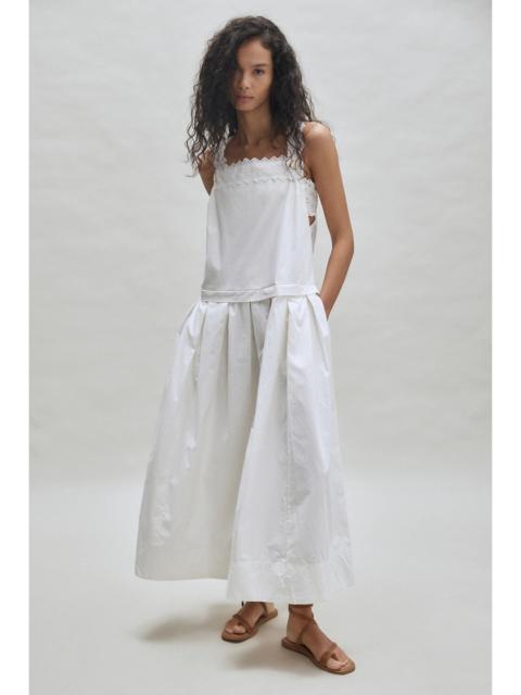 FREE PEOPLE Making Mends Apron Midi Dress