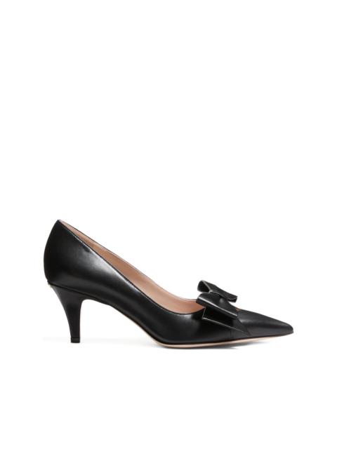 65mm Bowow kidskin pumps