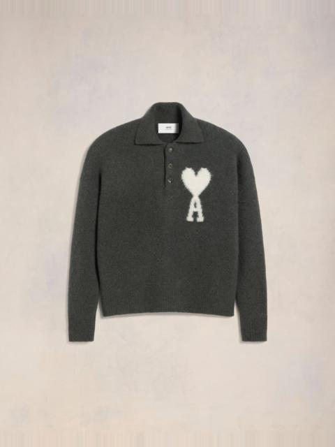 AMI Paris OFF-WHITE AMI DE COEUR POLO