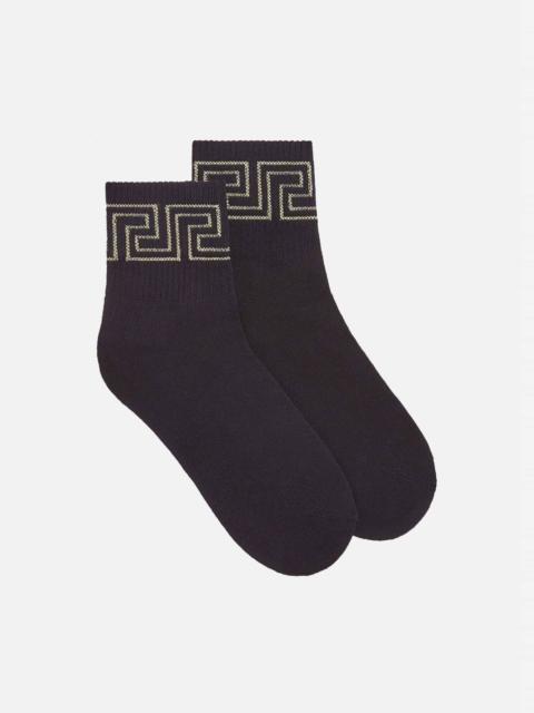 VERSACE Greca Socks