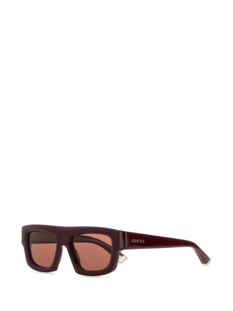 GUCCI Gucci GG1926S Sunglasses — Burgundy