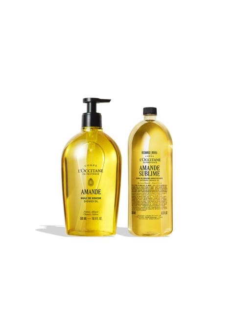 L'Occitane Almond Shower Oil Duo
