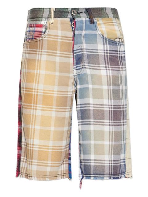 GALLERY DEPT. check shorts