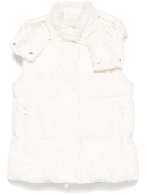 Moncler faux-fur gilet