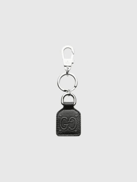 GUCCI GG embossed keychain