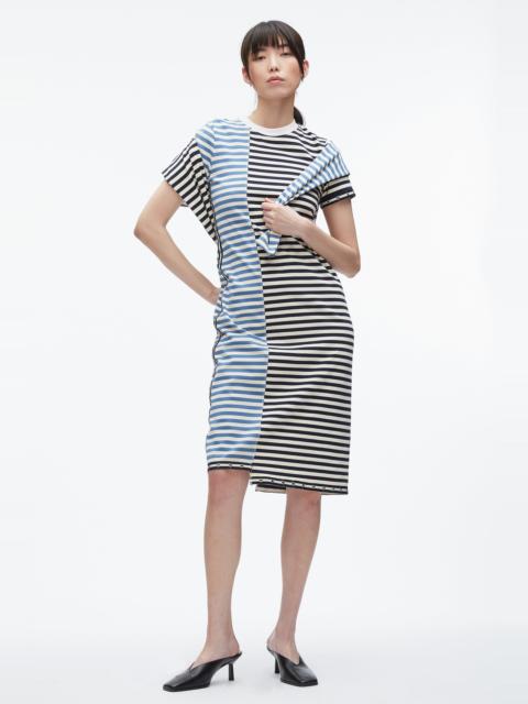 3.1 Phillip Lim Patchwork Stripe T-shirt Dress