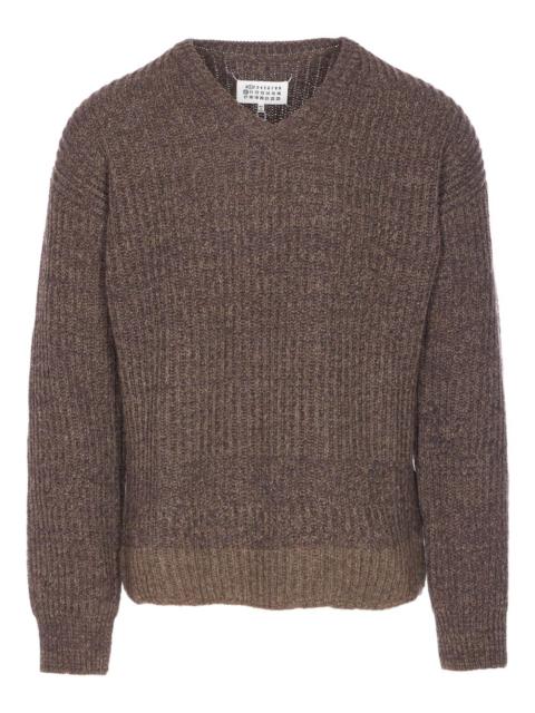 Maison Margiela four stitch-logo sweater