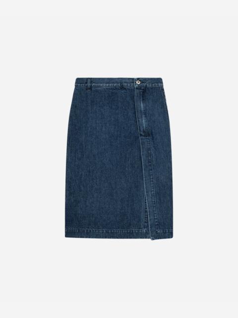 MSGM Denim skirt