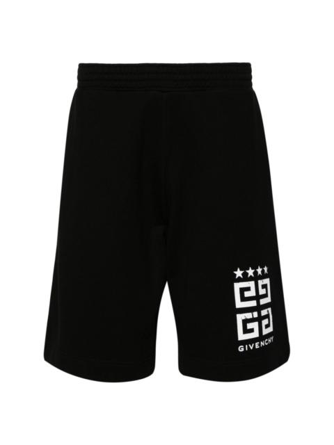 4G printed cotton shorts