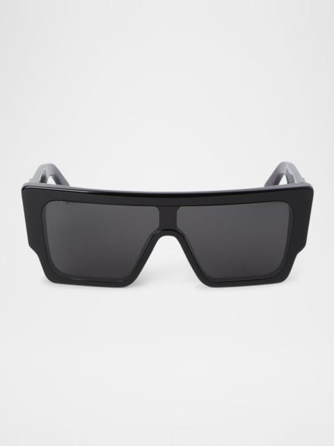 Off-White Men's Marion Acetate Shield Sunglasses