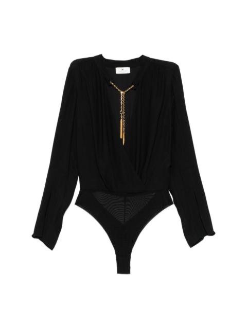 ELISABETTA FRANCHI Long-sleeves bodysuit