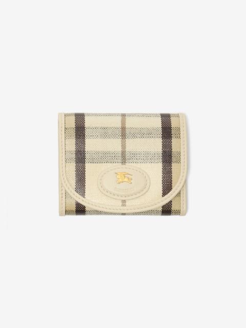 Burberry Highlands Compact Wallet