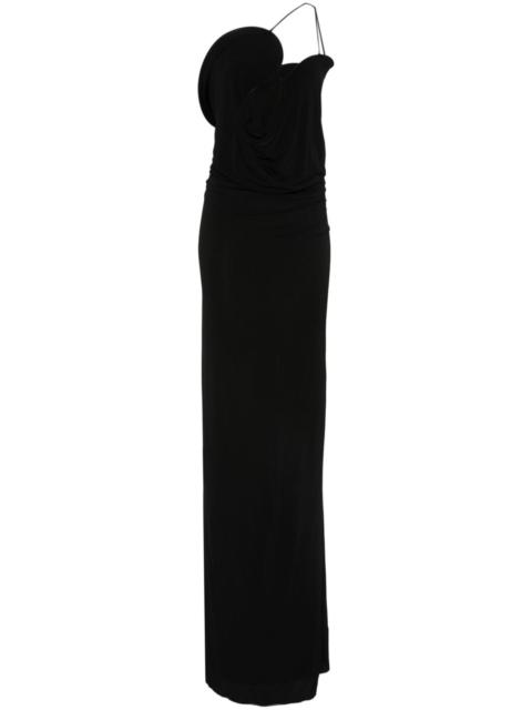 CHRISTOPHER ESBER wave-coil draped gown