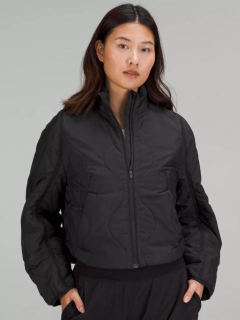 lululemon Quilted Light Insulation Cropped Jacket