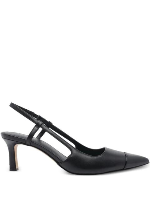 MICHAEL KORS "Alora" Toe Cap Medium Sling Pump