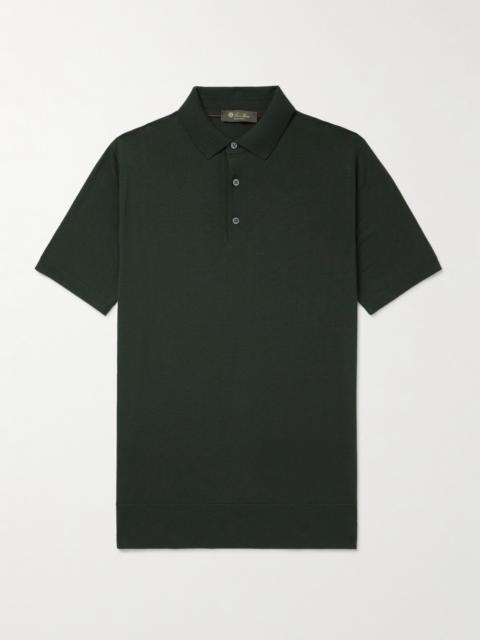 Loro Piana Wish® Wool Polo Shirt