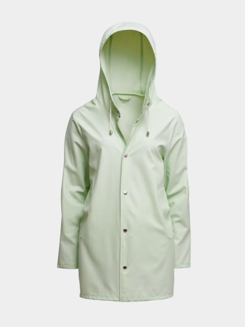 Stutterheim Stockholm Lightweight Raincoat Seafoam Green