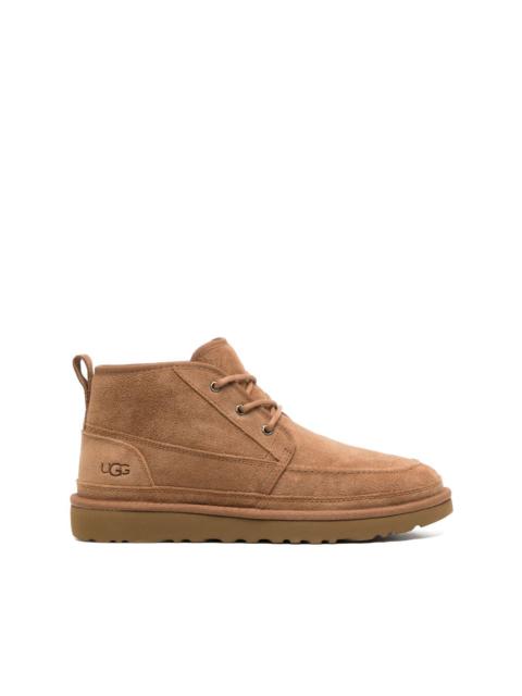 UGG lace-up suede boots