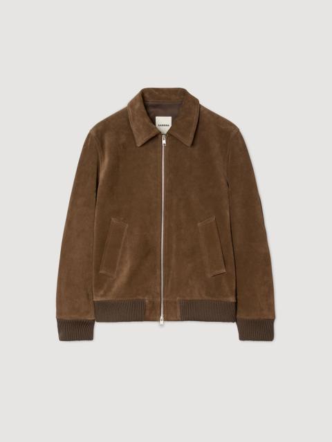 Sandro QUILTED ZIP JACKET