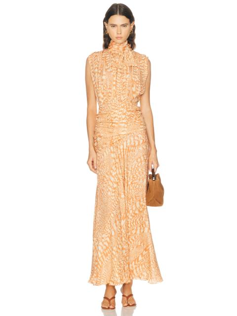 Johanna Ortiz Saffron Breeze Maxi Dress