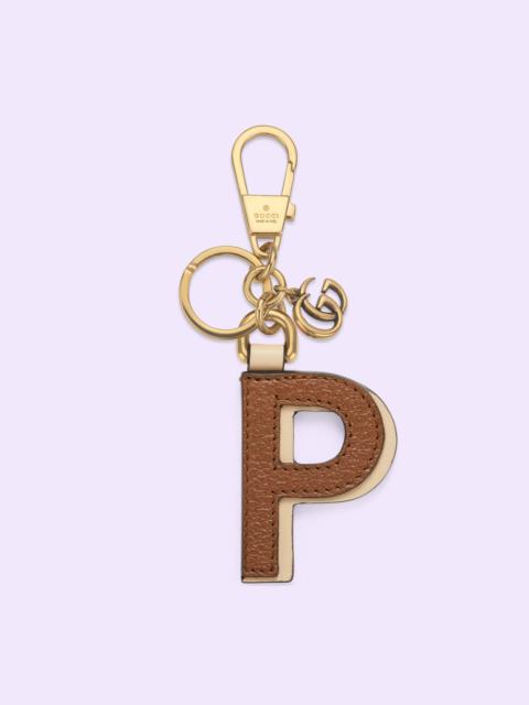 GUCCI Letter P keychain