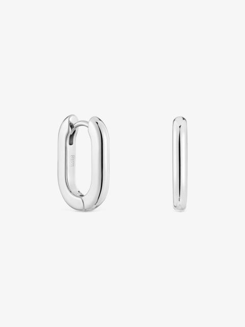 TOUS Short 18.2 mm silver Hoop earrings TOUS Basics