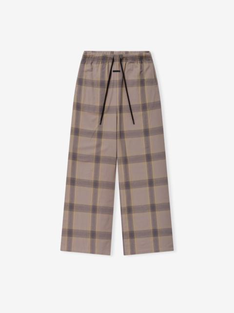 ESSENTIALS Womens Flannel Lounge Pant