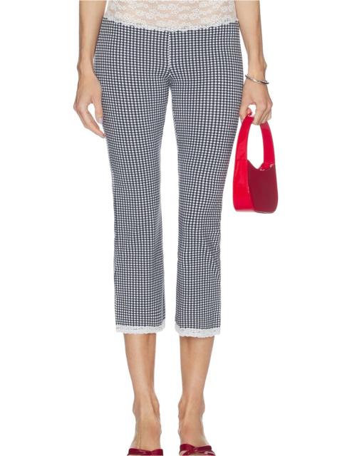 Frankies Bikinis Nikki Cotton Jersey Capri