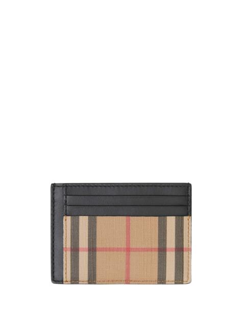 Men's Chase Vintage Check Card Case with Money Clip