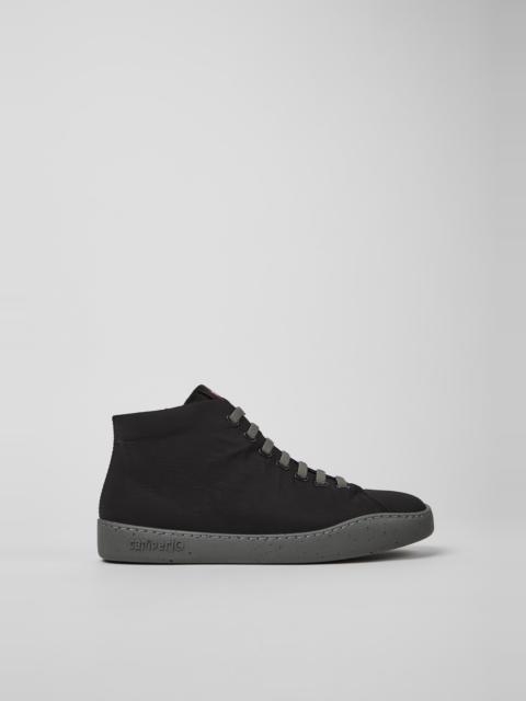 CAMPER Peu Touring Black Textile Sneakers for Men.