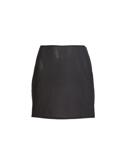 Fleur du Mal Mesh Mini Skirt
