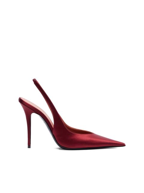Amina Muaddi 105mm Anok sling-back pointed-toe pumps