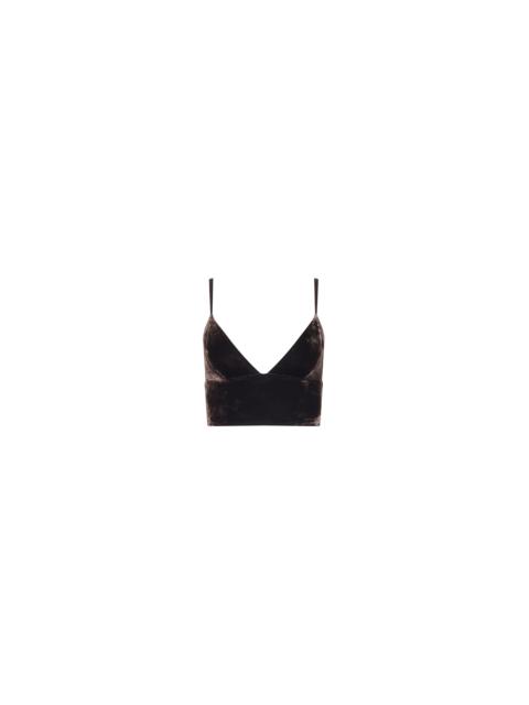 L'AGENCE Aislin Velvet Bralette
