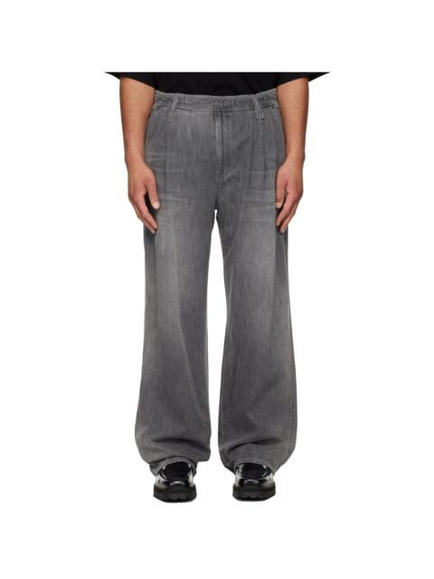 Black Lightweight Banding Jeans