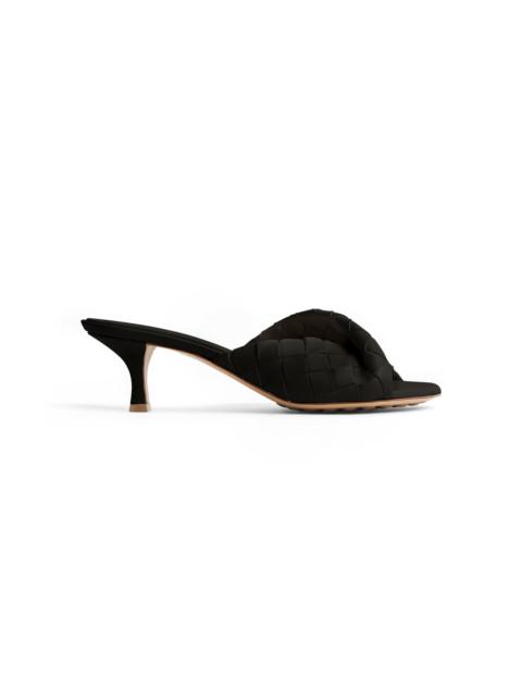 Blink Intrecciato Leather Mules black