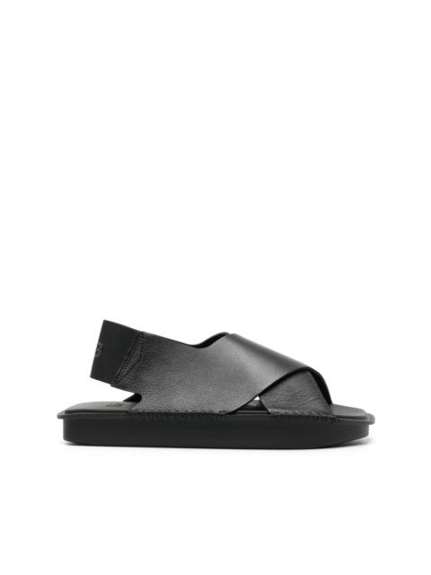 Y-3 chunky leather sandals