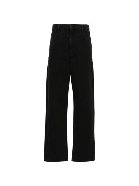 Lemaire Carpenter high-rise straight jeans